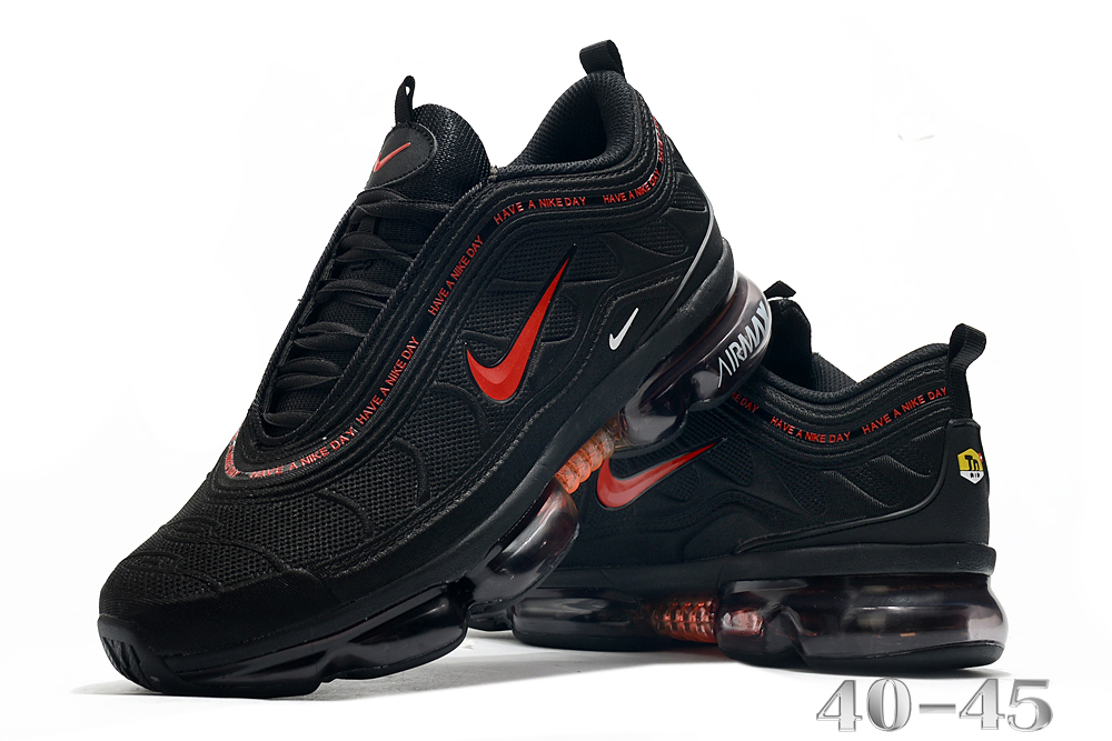 2020 Men Nike Air Max TN 97 Black Red Shoes